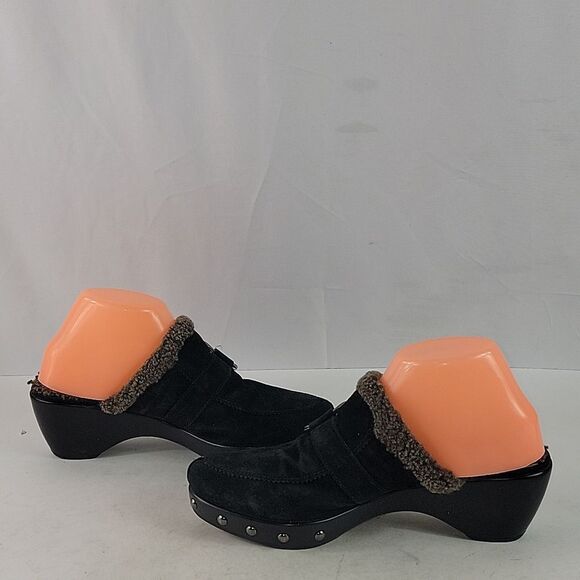 Stuart Weitzman Slip-on Mule Heeled Women's Clogs - Picture 4 of 15